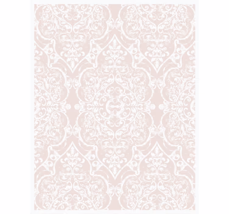 Papel pintado retro patrón barroco ligero - TenVinilo