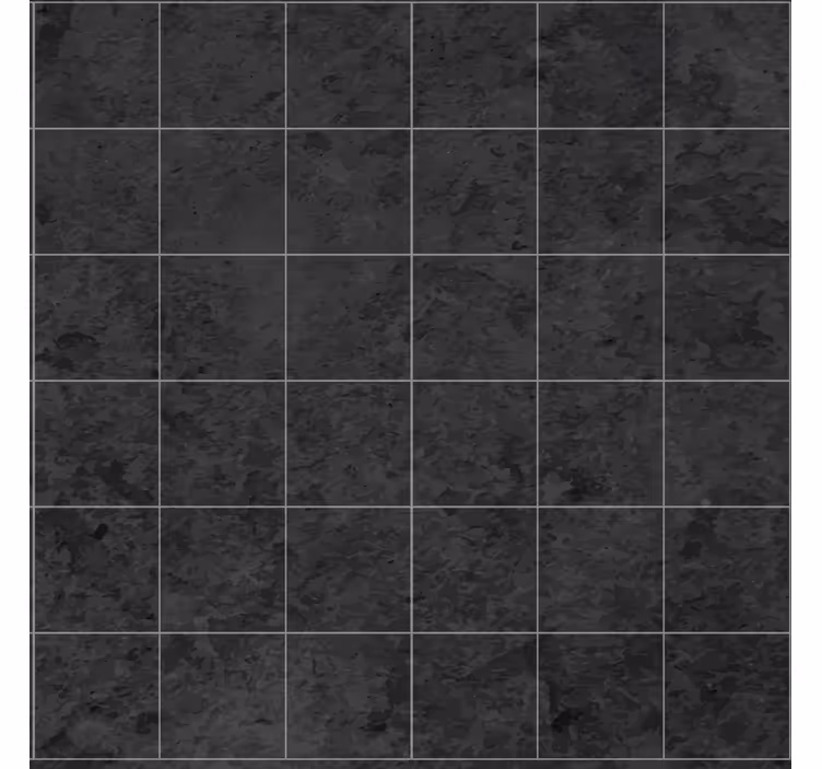 Papel pintado piedra cuadrados negros elegantes - TenVinilo