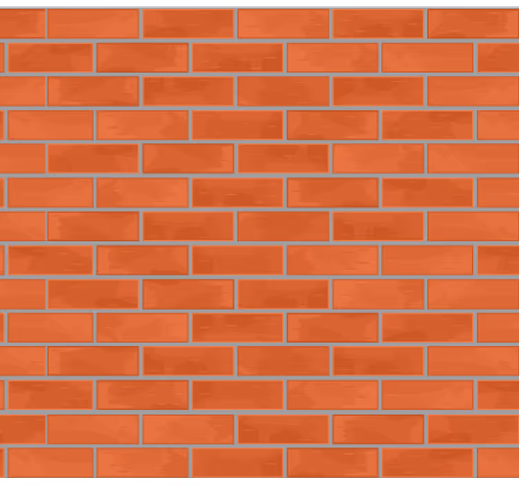 Papel pintado piedra patrón de ladrillo rojo - TenVinilo