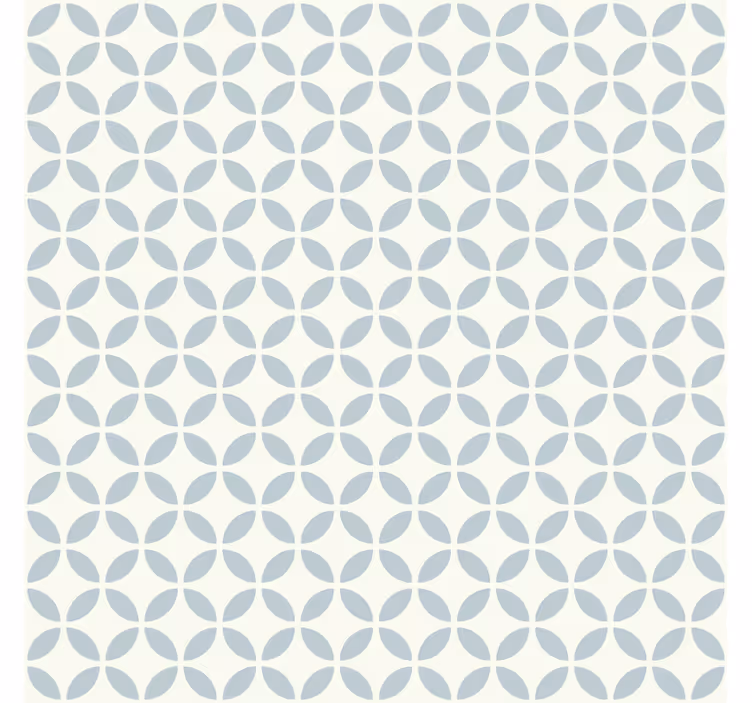 Papel pintado azulejos diseño de patrones circulares - TenVinilo
