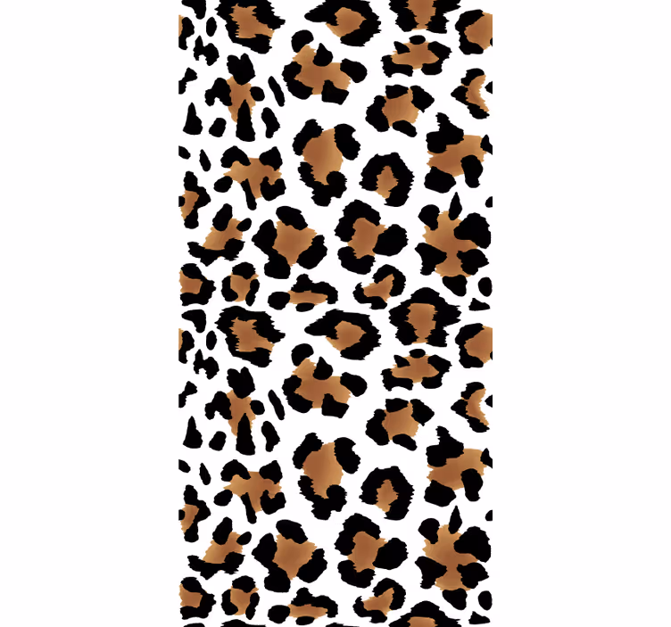 Papel pintado infantil motivo de manchas de leopardo - TenVinilo