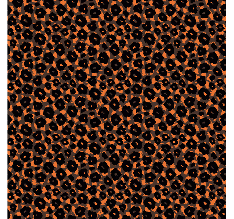 Papel pintado infantil motivo de leopardo - TenVinilo