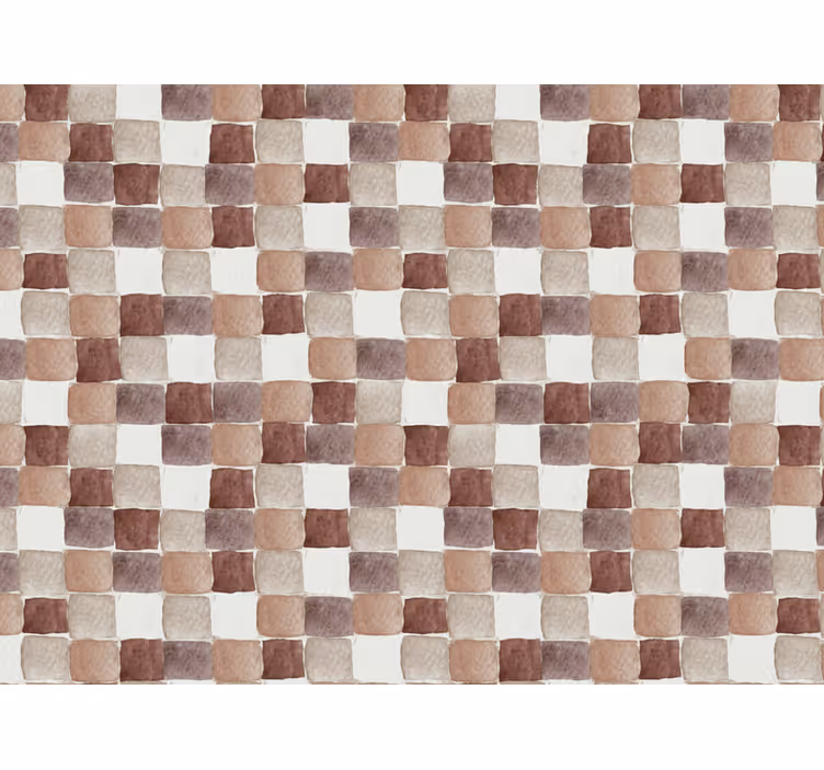 Papel pintado salón acuarela en tonos tierra - TenVinilo