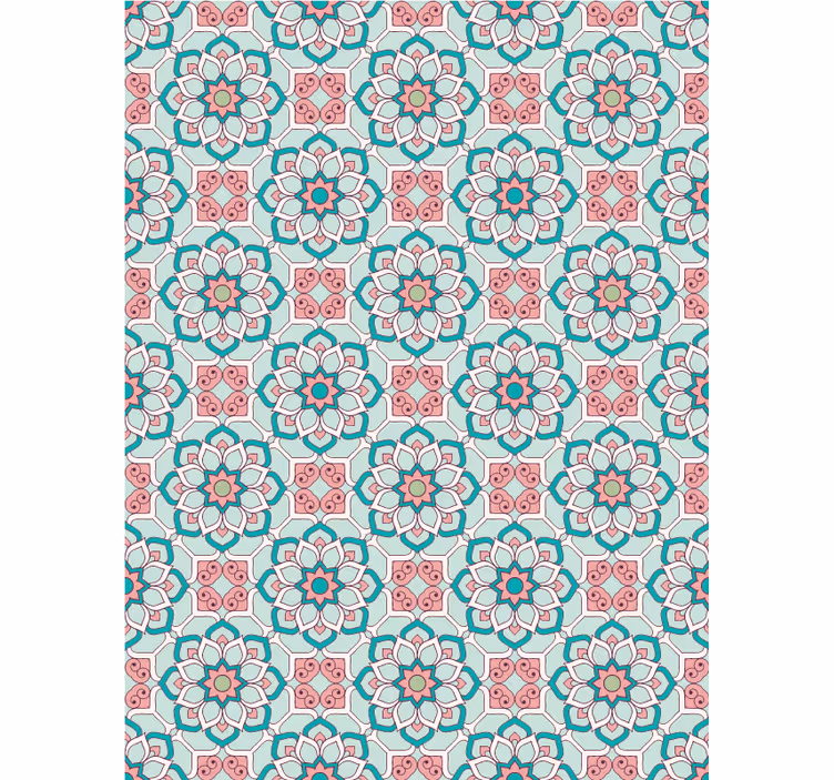 Papel pintado pasillos estilo vintage acogedor - TenVinilo