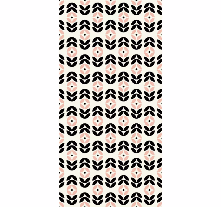 Papel pintado pasillos repetición geométrica beige - TenVinilo