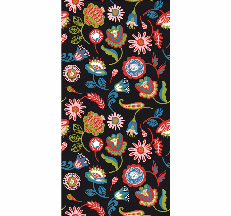 Papel pintado pasillos motivos botánicos elegantes - TenVinilo