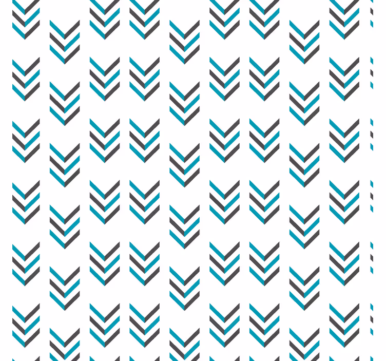 Papel pintado nórdico flechas azules - TenVinilo