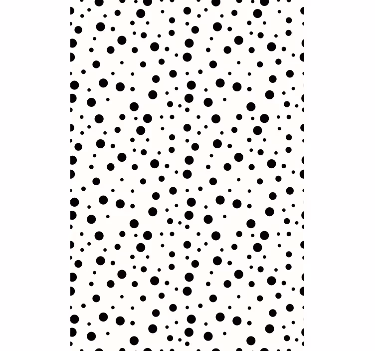 Papel pintado texturas lunares negras - TenVinilo