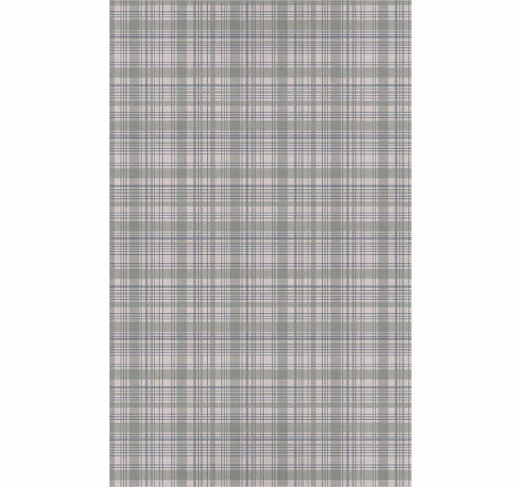 Papel pintado clásico tartán verde - TenVinilo