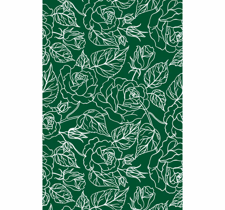 Papel pintado salón arreglo botánico elegante - TenVinilo