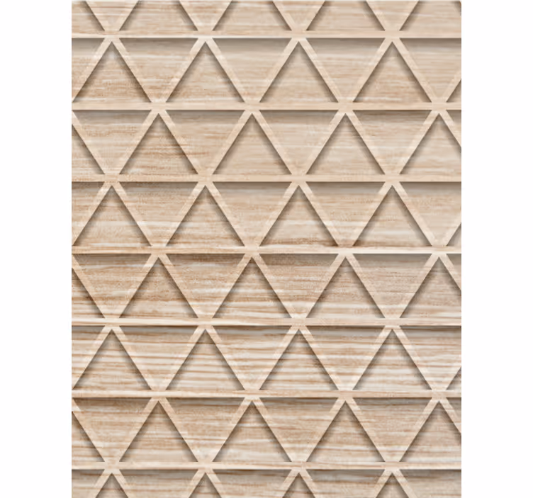 Papel pintado salón con superficie de motivo geométrico - TenVinilo