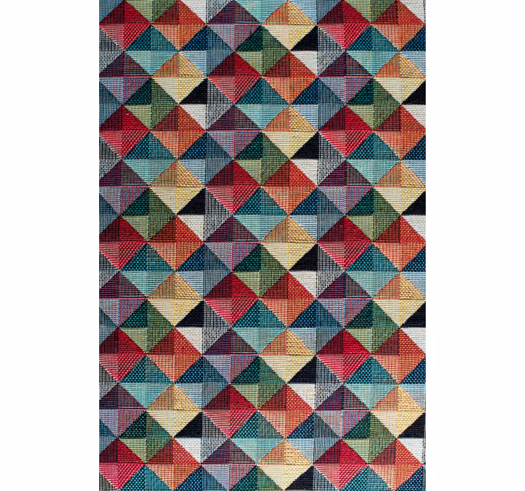 Papel pintado geométrico con formas geométricas - TenVinilo