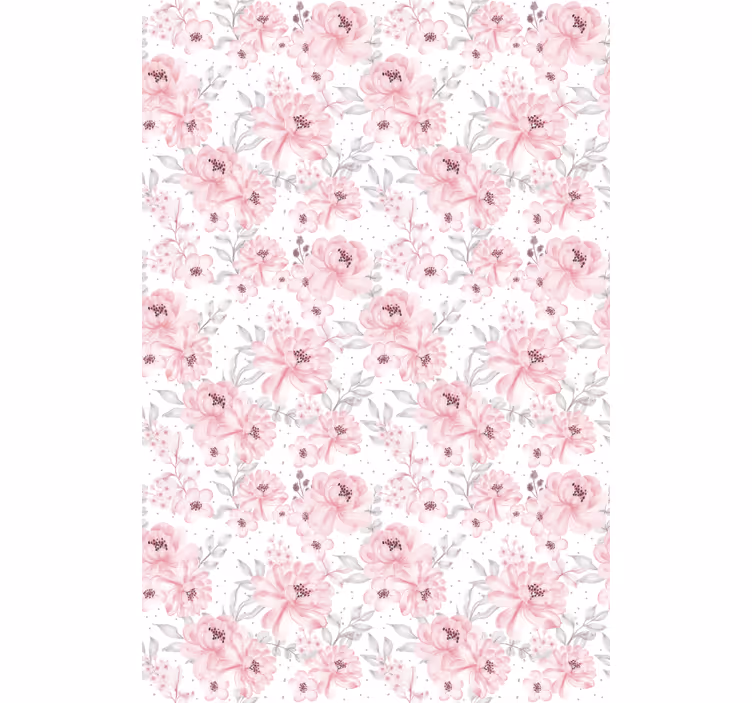 Papel pintado oficina rosa - TenVinilo