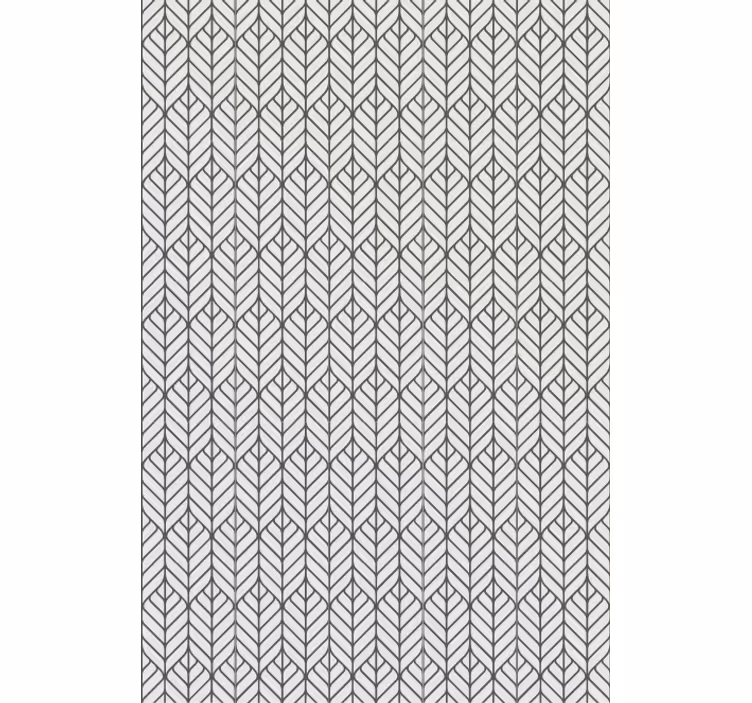 Papel pintado oficina estor hojas elegantes - TenVinilo