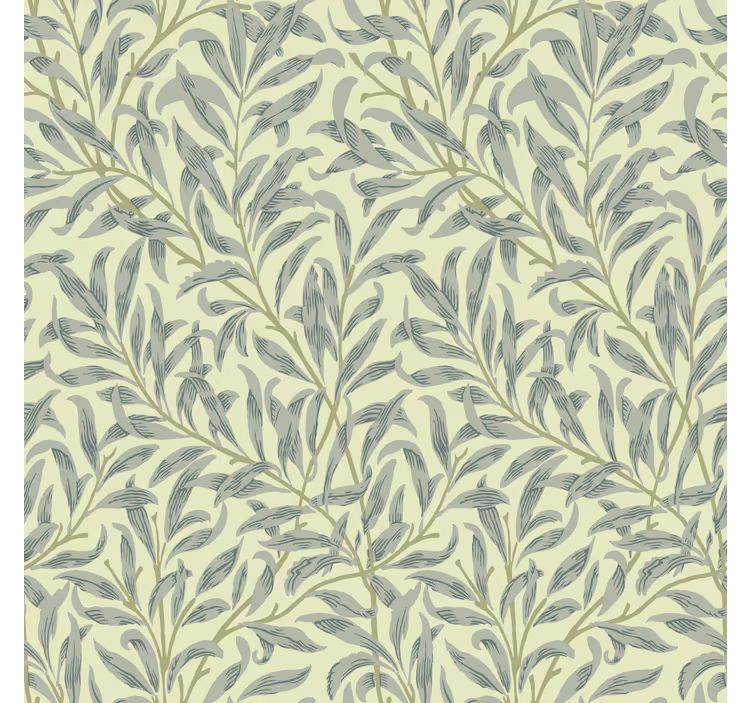 Papel pintado cocina ramas delgadas - TenVinilo