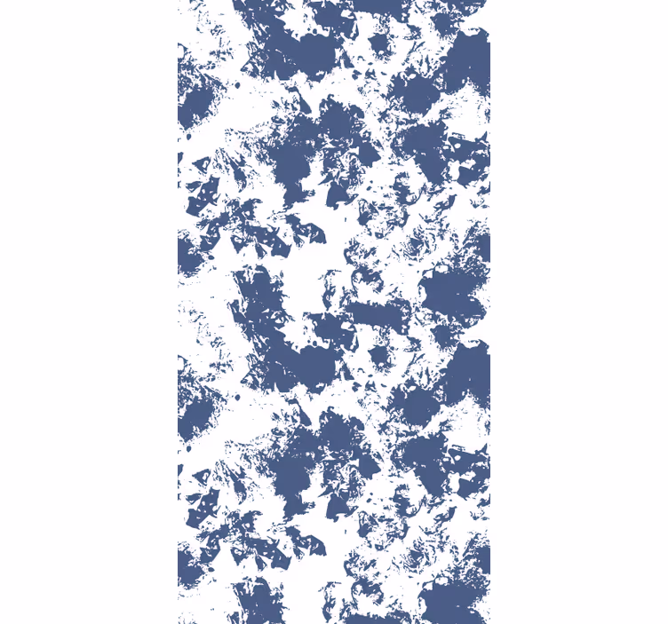 Papel pintado moderno proceso de pintura azul cosmopolita - TenVinilo