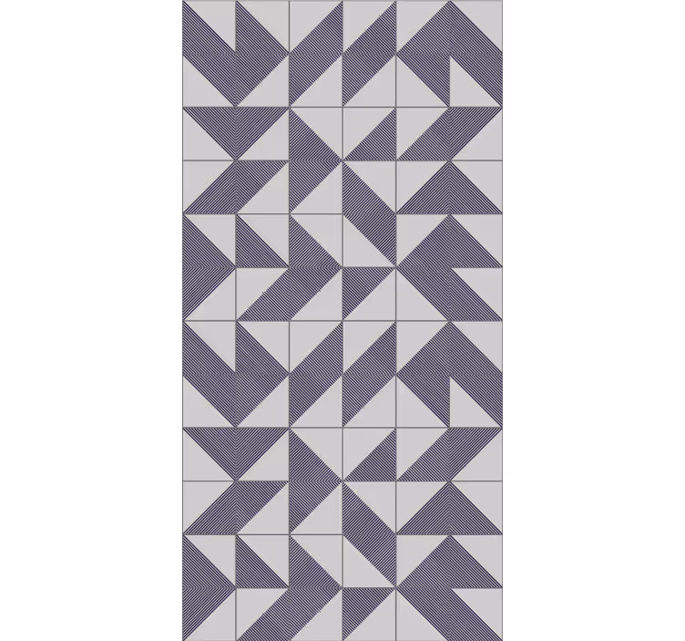 Papel pintado moderno armonía de patrones geométricos - TenVinilo