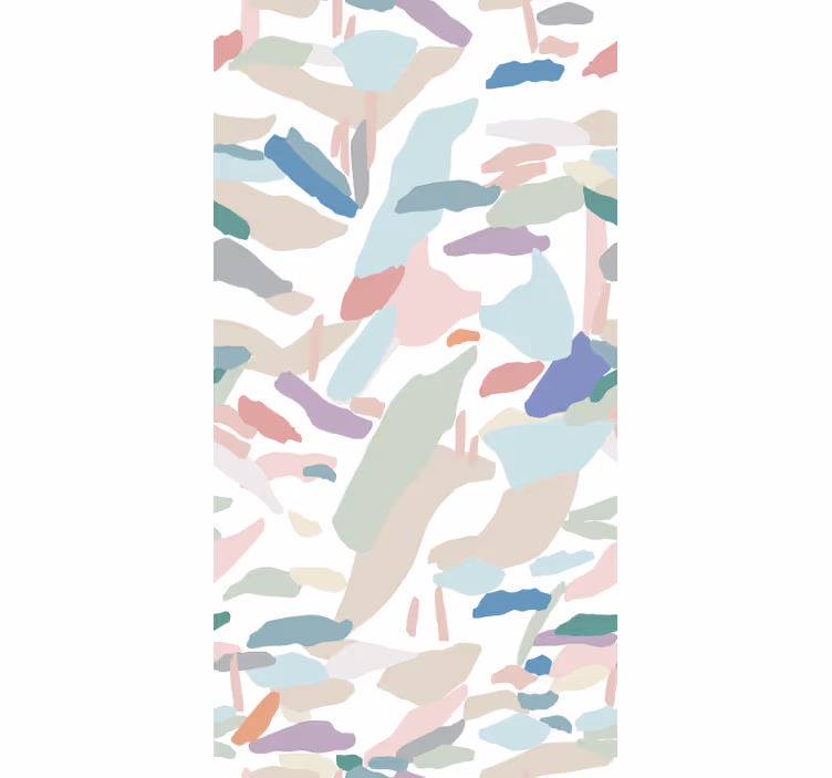 Papel pintado moderno tonos suaves imprecisos - TenVinilo