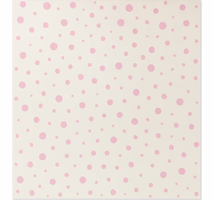 Papel pintado juvenil puntos elegantes rosas - TenVinilo