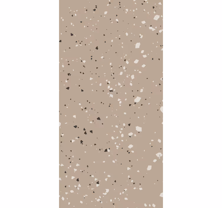 Papel pintado cocina beige textura terrazzo - TenVinilo