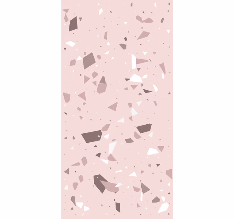 Papel pintado cocina suelo texturizado rosa - TenVinilo