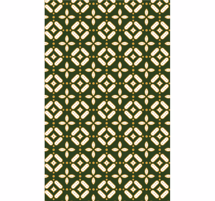 Papel pintado cocina ornamentación geométrica - TenVinilo