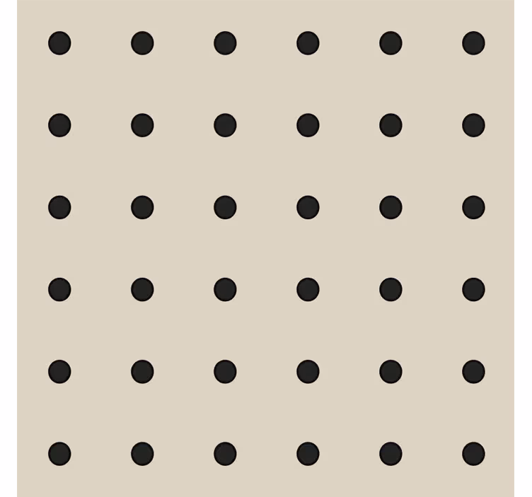 Papel pintado cocina beige con lunares - TenVinilo