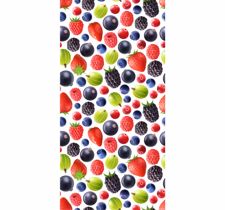 Papel pintado cocina colección berries - TenVinilo