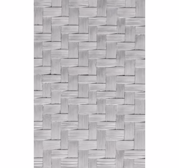 Papel pintado salón textura gris tejida - TenVinilo