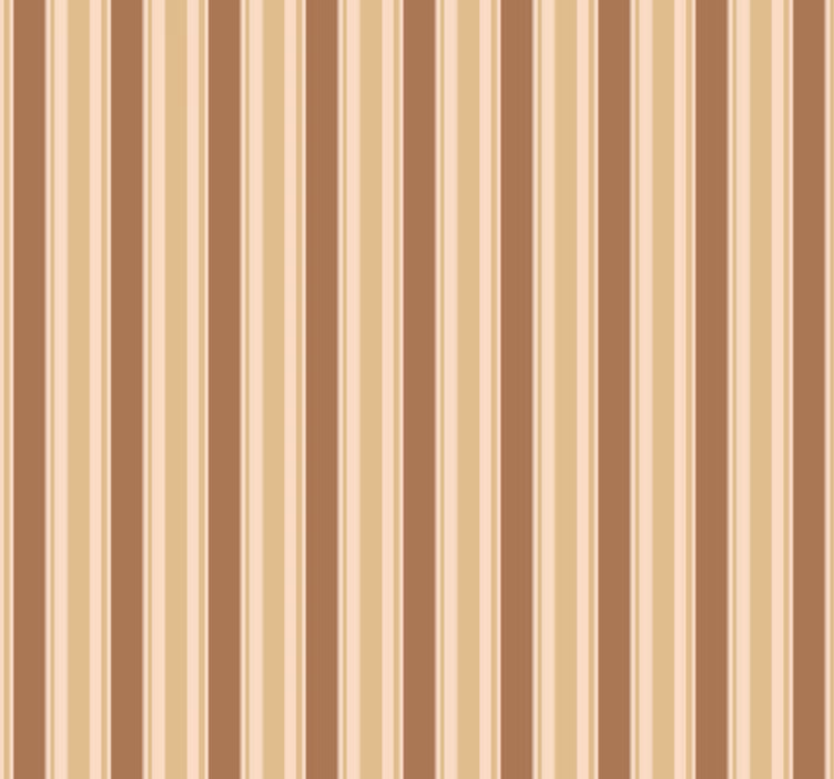 Papel pintado salón patrón de rayas marrón - TenVinilo