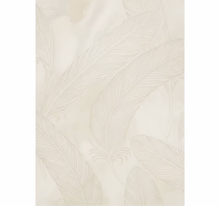 Papel pintado salón pluma en relieve - TenVinilo