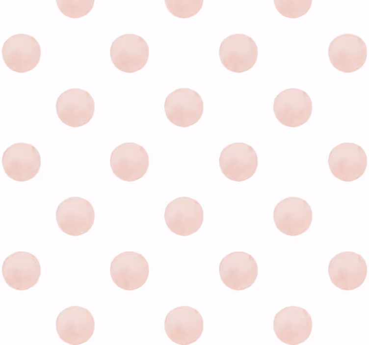 Papel pintado dormitorio matrimonio lunares acuarelados rosa - TenVinilo