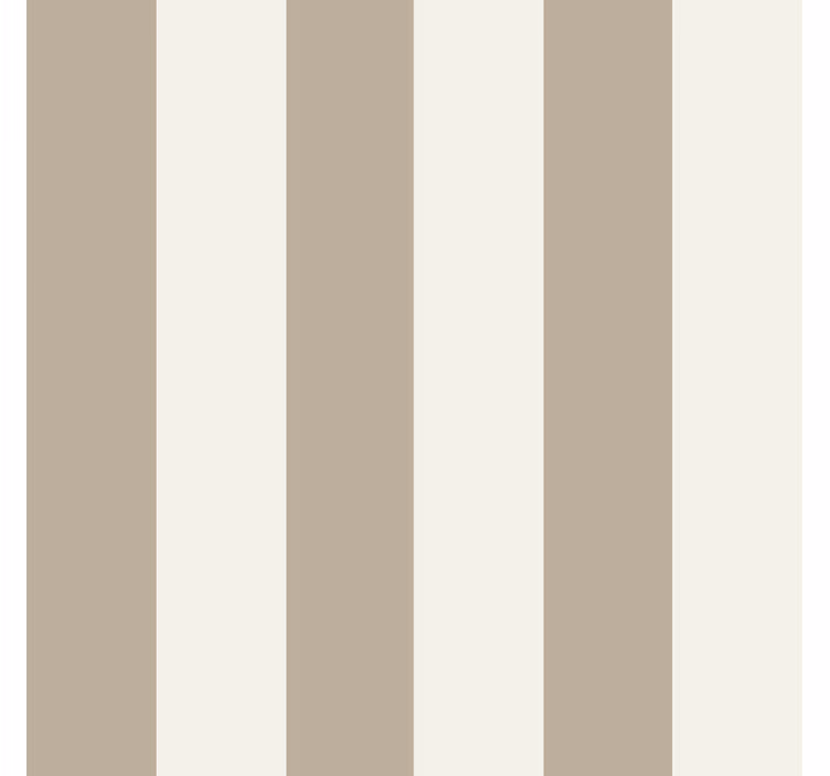 Papel pintado dormitorio matrimonio rayas taupe - TenVinilo