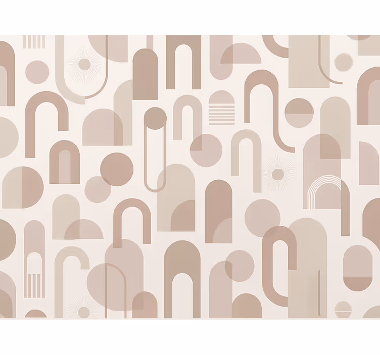 Papel pintado dormitorio matrimonio patrón moderno - TenVinilo