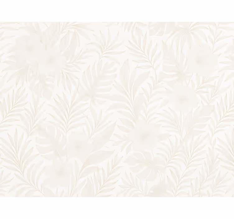 Papel pintado dormitorio matrimonio tropical neutro - TenVinilo