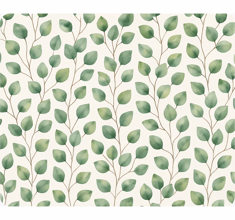 Papel pintado salón hoja de selva - TenVinilo