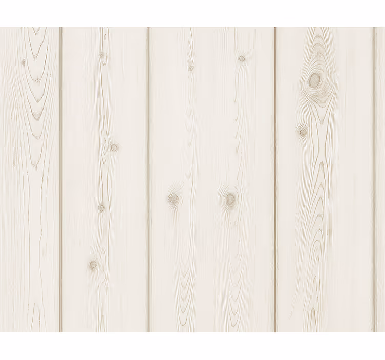 Papel pintado salón madera blanqueada - TenVinilo