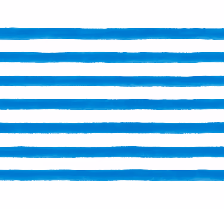 Papel pintado rayas horizontales acuarelas azules - TenVinilo