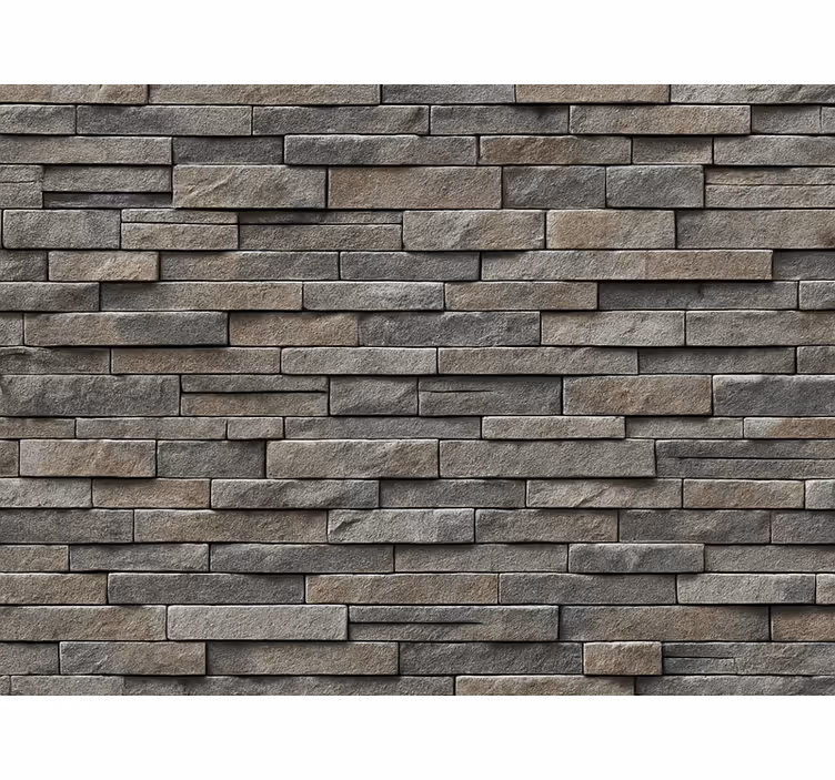 Papel pintado piedra losa de tierra natural - TenVinilo
