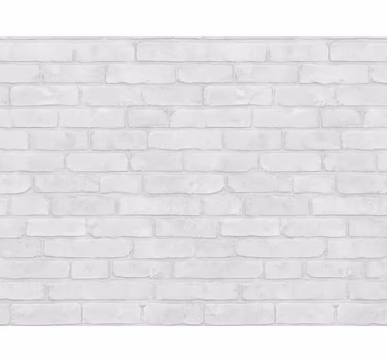 Papel pintado ladrillos ladrillo blanqueado loft - TenVinilo