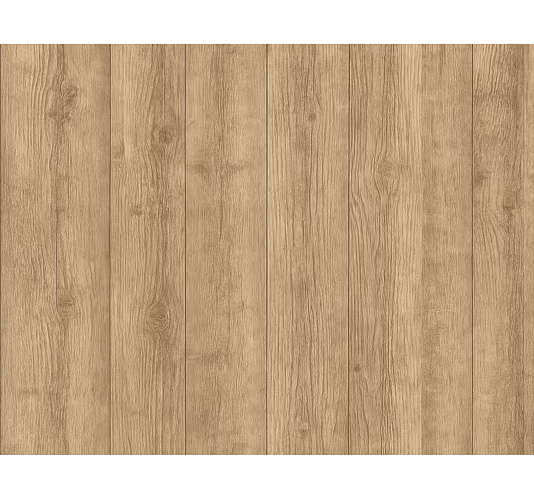 Papel pintado madera roble natural lijado vertical - TenVinilo