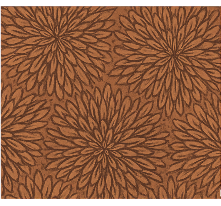 Papel pintado madera estallido de coral moderno - TenVinilo