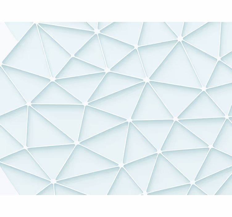 Papel pintado salón diseño de triángulos abstractos - TenVinilo