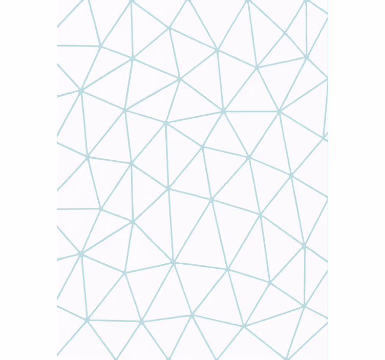 Papel pintado salón diseño de triángulos abstractos - TenVinilo