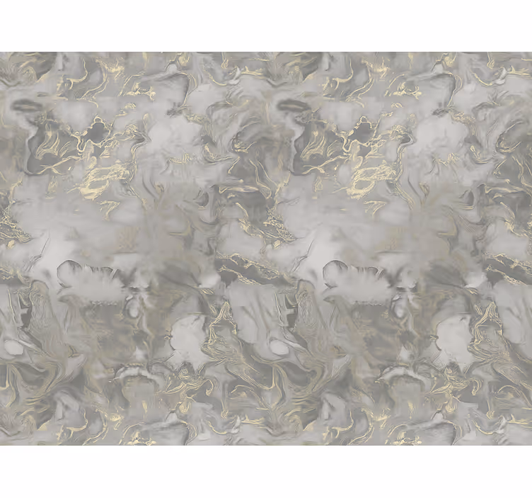 Papel pintado dormitorio matrimonio mármol líquido gris - TenVinilo