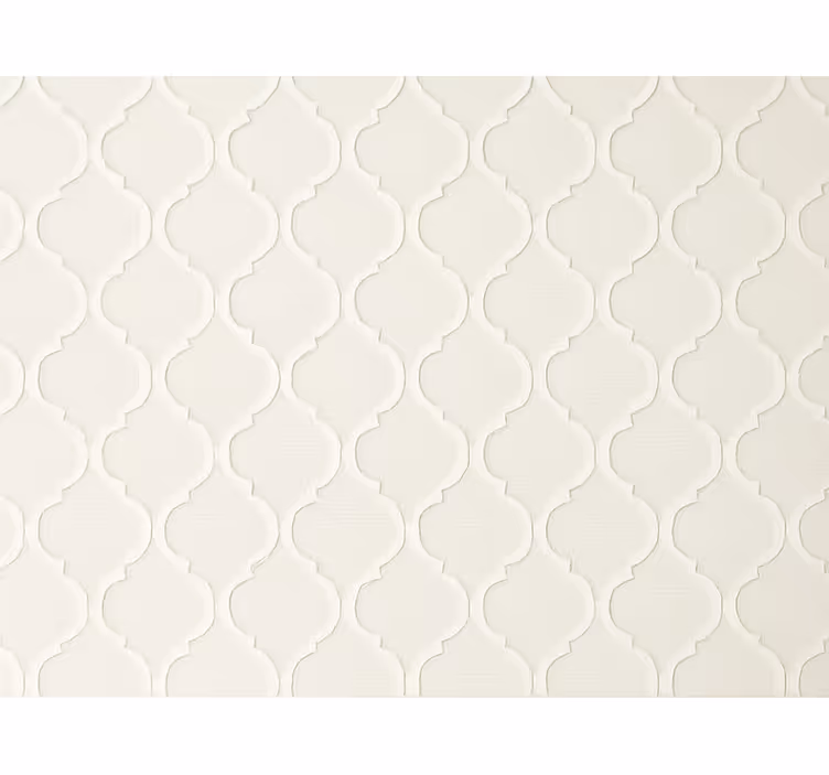 Papel pintado salón diseño minimalista blanco elegante - TenVinilo