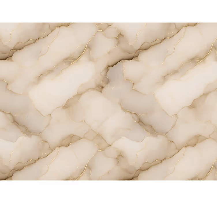 Papel pintado dormitorio matrimonio mármol blanco y dorado - TenVinilo