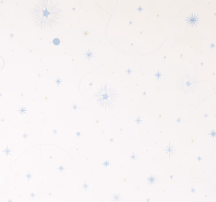 Papel pintado dormitorio estrella radiante celestial - TenVinilo