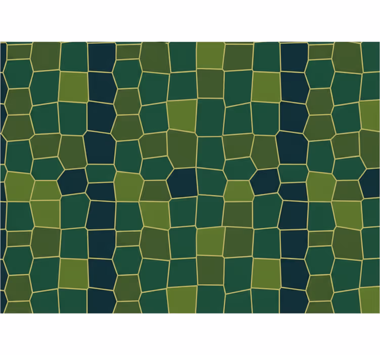 Papel pintado cocina patrón cocodrilo verde - TenVinilo