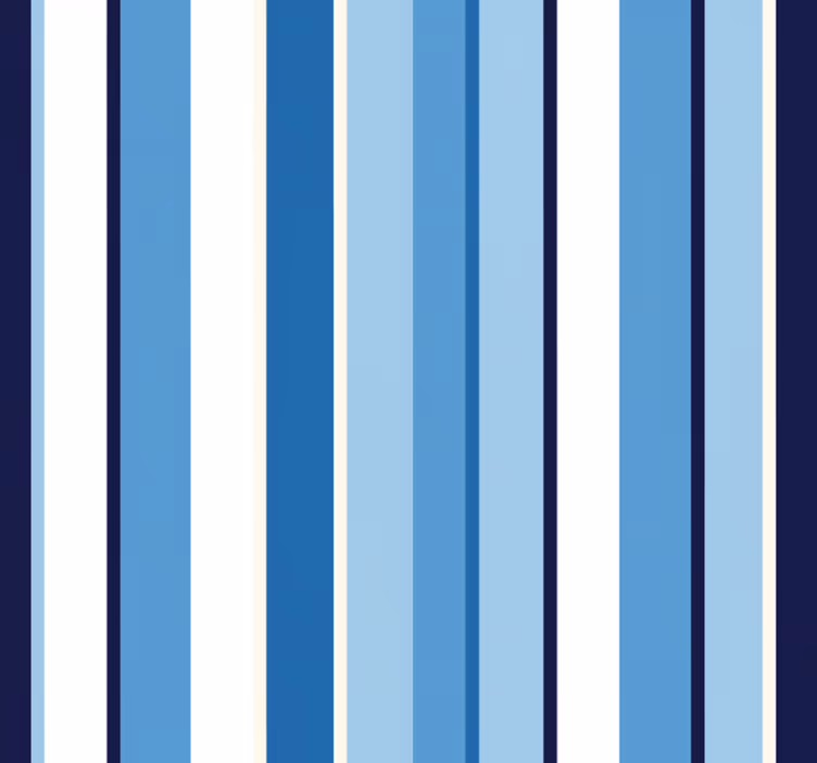 Papel pintado rayas verticales azul claro y oscuro - TenVinilo